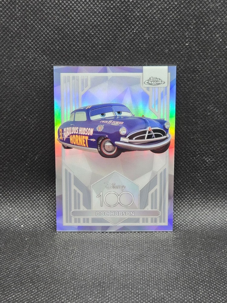 2023 Topps Chrome Disney 100 Doc Hudson Refractor #85
