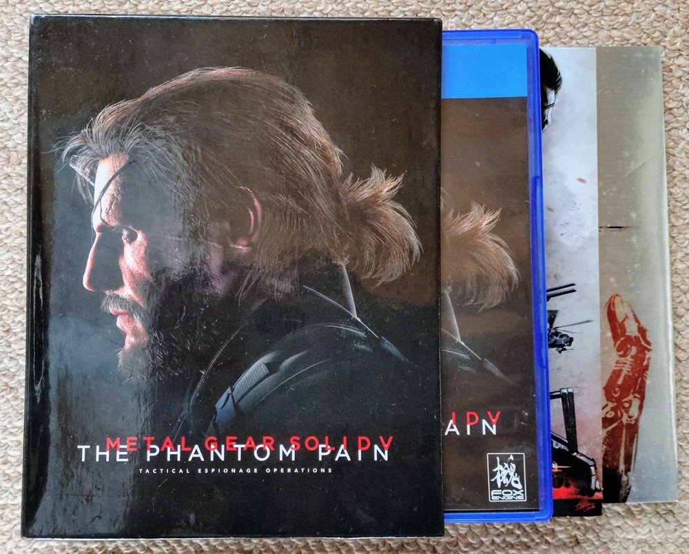 PS4 Metal Gear Solid V: The Phantom Pain, Japanese Collectors Edition, USED