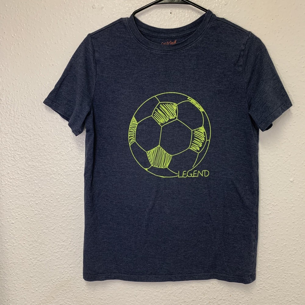 Cat & Jack Boys Soccer Legend Short Sleeve T-shirt Size XL(16)