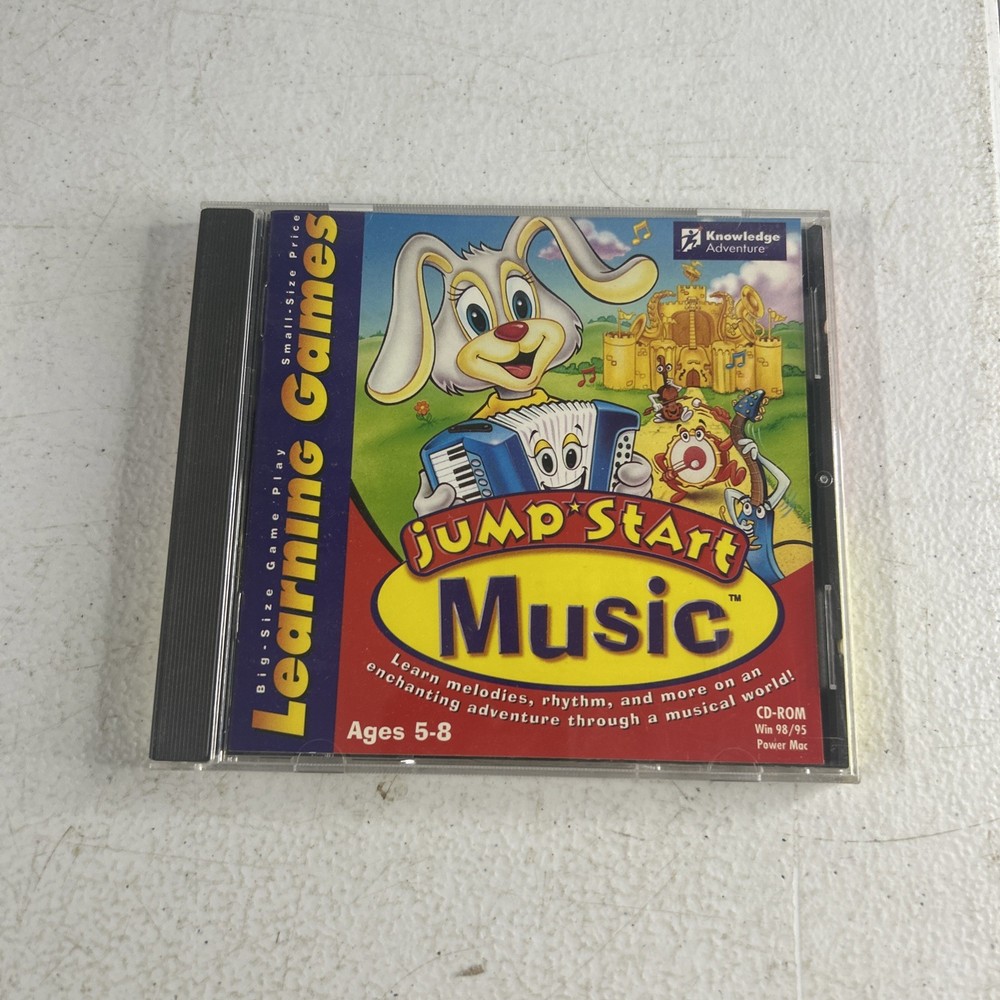 JumpStart Music - Learning Games PC CD-ROM - 1998
