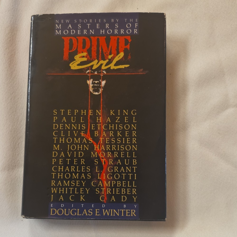 Douglas E. Winter Prime Evil HC DJ New American Library 1988 Book Club Horror