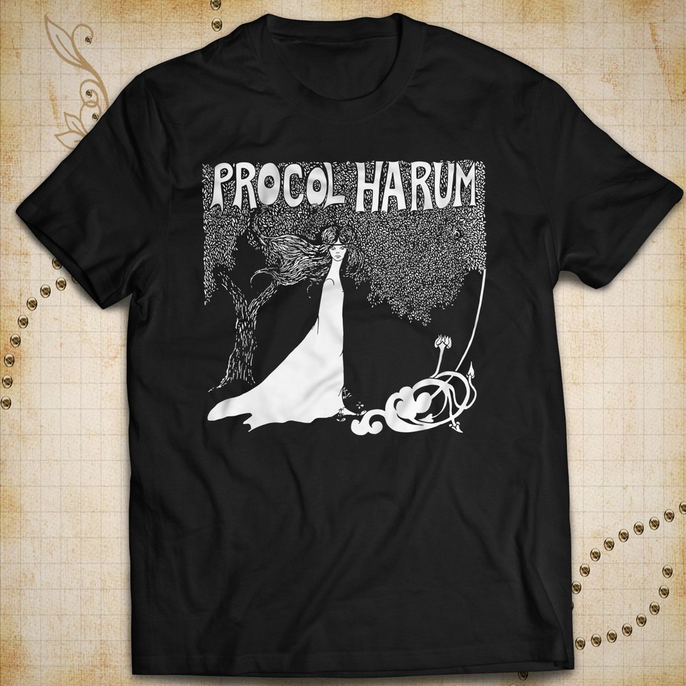 Classic Rock Music Cotton shirt Procol Harum Gary Brooker Party Live Concert