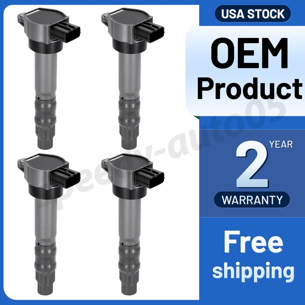 Quality Ignition Coil 4PCS Pack for Eclipse Galant Lancer Outlander 2.4L L4