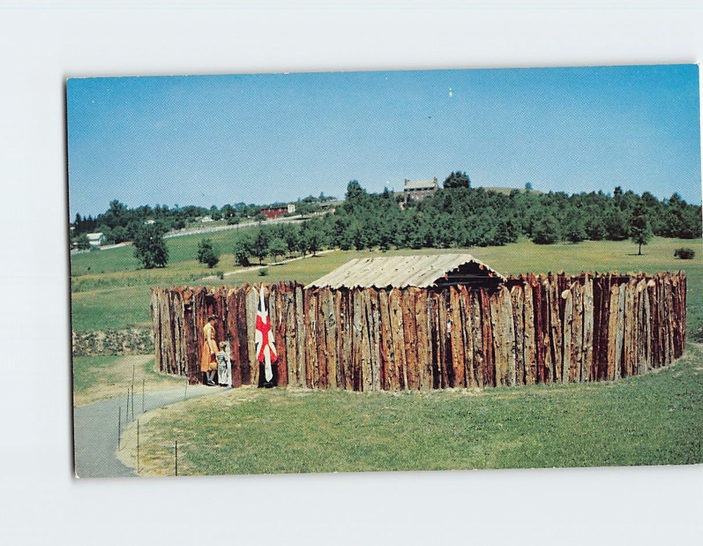 Postcard Fort Necessity Uniontown Pennsylvania USA