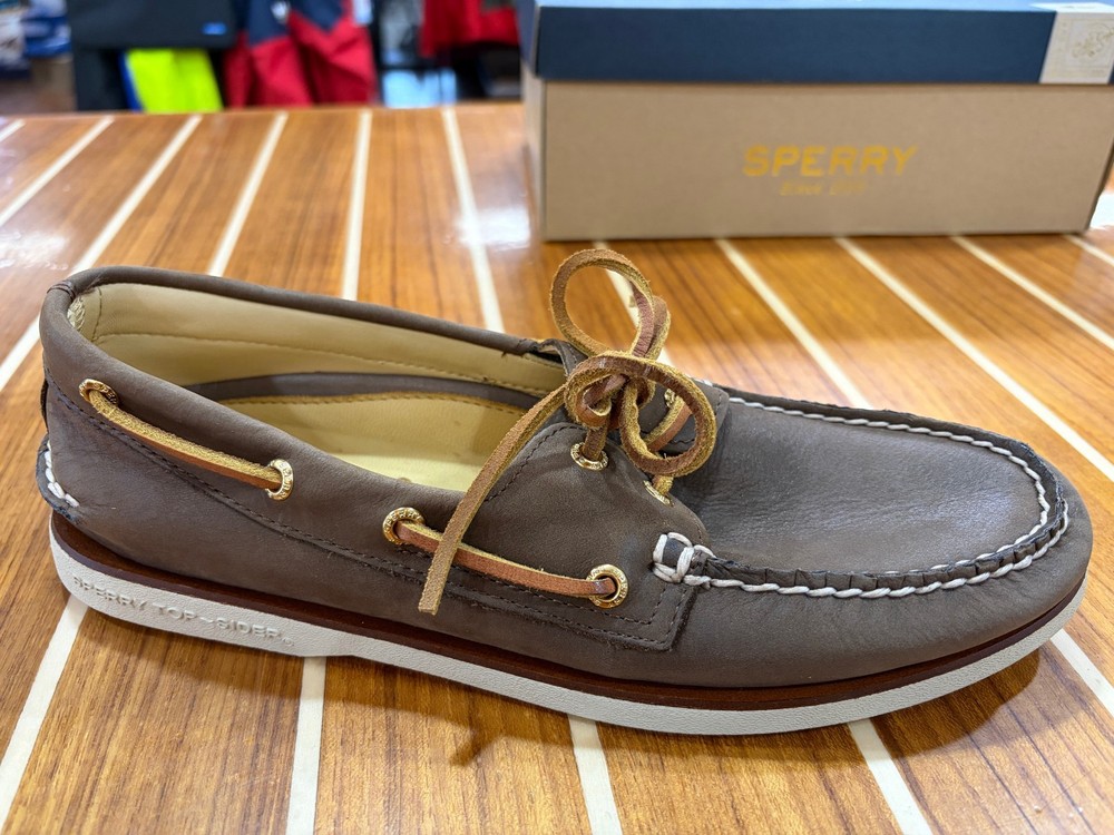 Sperry Top-sider Gold Cup 0219493 A/o Brown Leather Boat Shoes Men's 10M