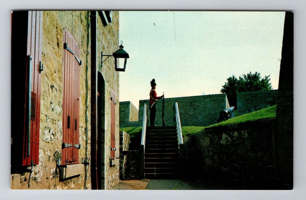 Erie-Ontario, Old Fort Erie, Antique, Vintage Souvenir Postcard
