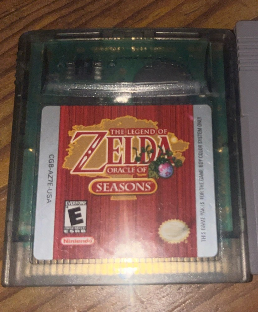 Nintendo Game Boy Color the Legends of Zelda: Oracle of Seasons Video Game