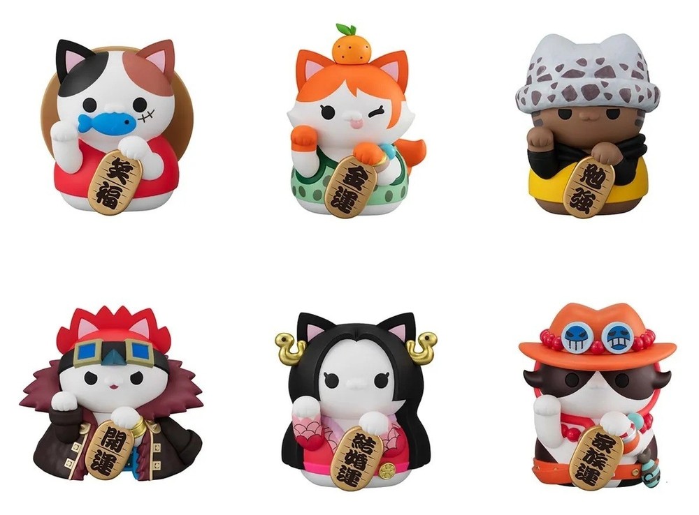 Megahouse Mega Cat Project Lucky Fortune Cat Series - One Piece (Opened)