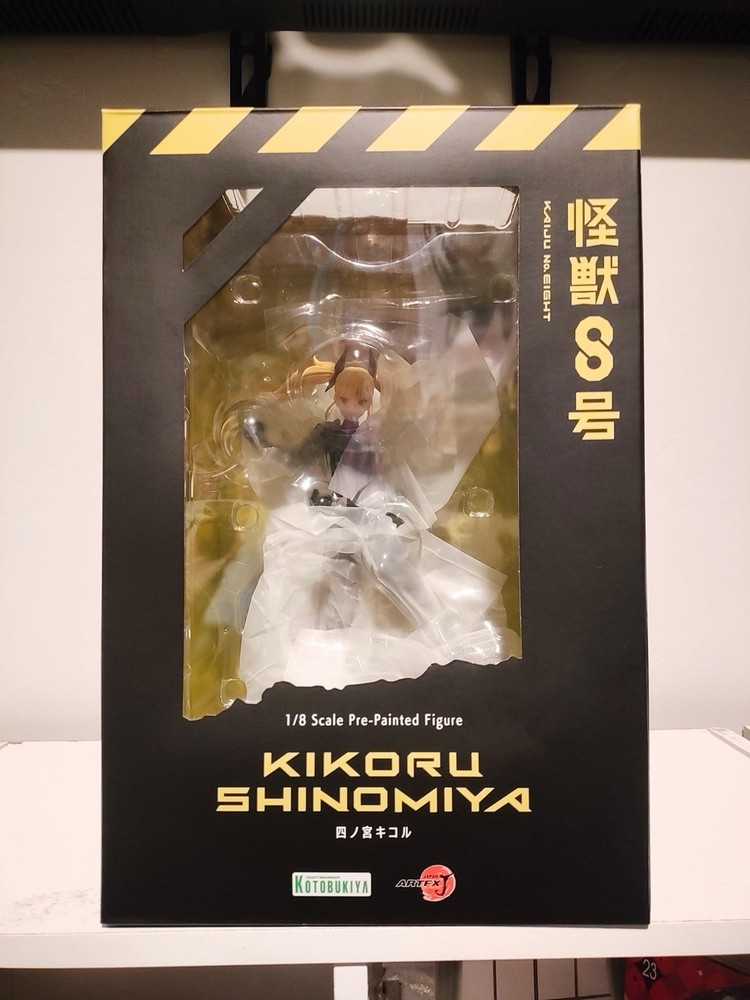 Kotobukiya ARTFX J Kaiju No. 8 Kikoru Shinomiya 1/8 scale 250mm PVC Figure used