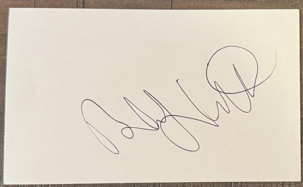 Bobby Witt Signed 3