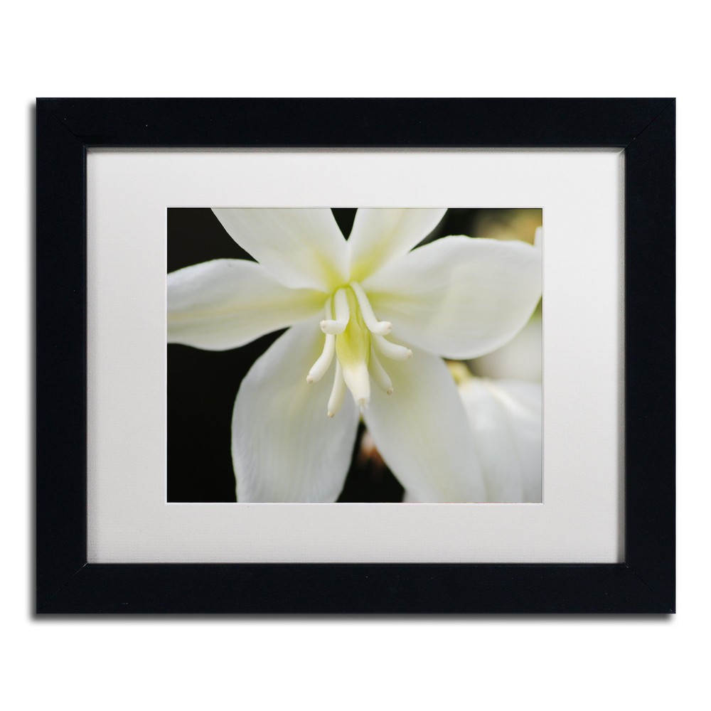 Monica Mize Hope Frame 11x14 White Matte Wall Art Display