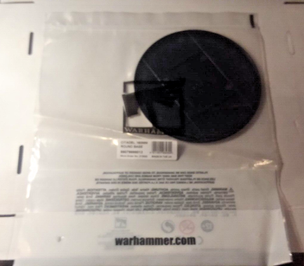 Citadel 160mm Round Base - Warhammer Base 40k Still in Bag