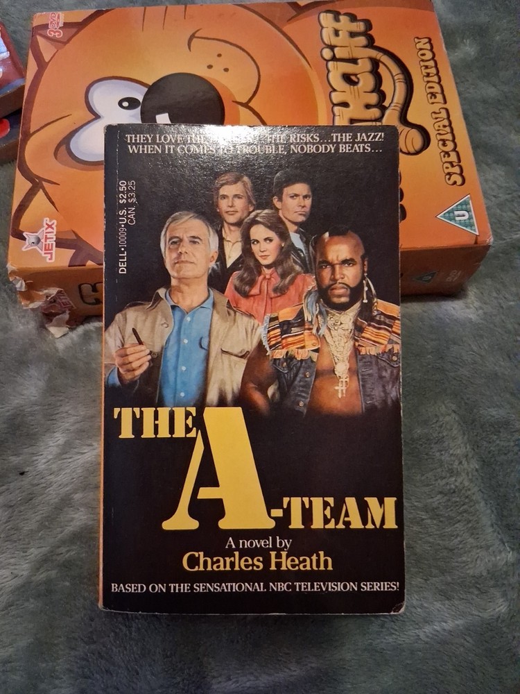 The A-Team Vintage 1984 Novel Paperback Charles Heath