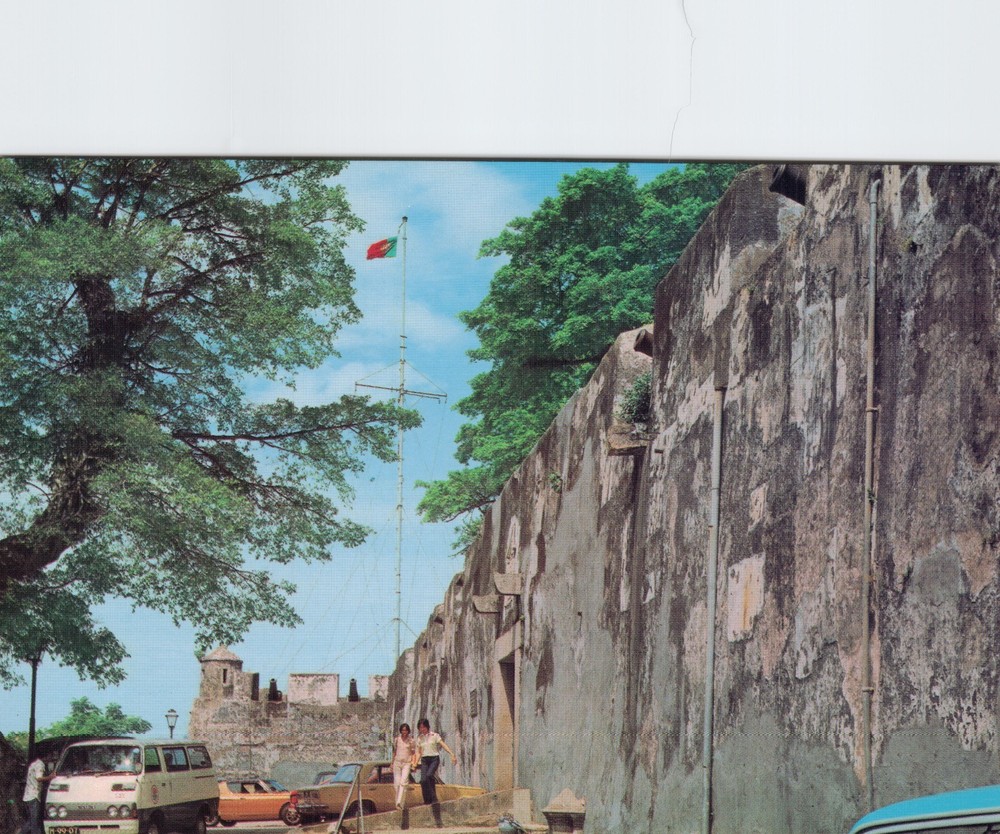 MACAU Monte Fortress PORTUGAL COLONIAL China POSTCARD