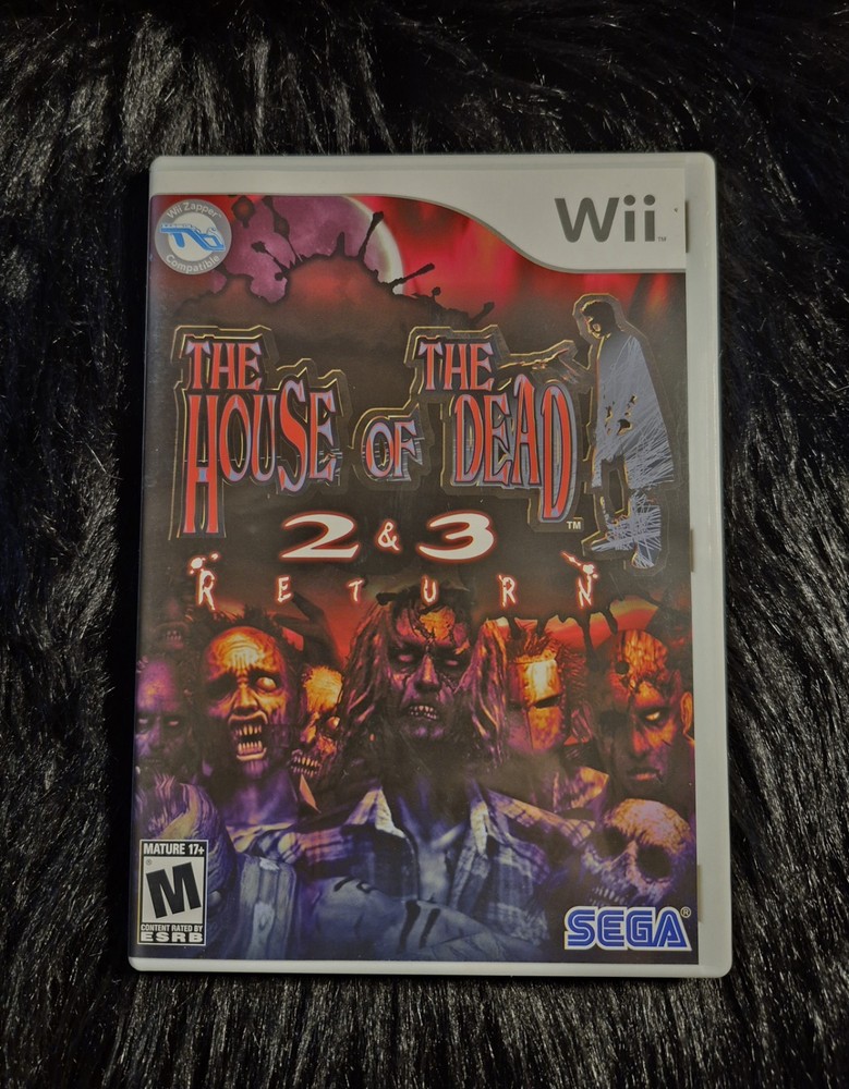 The House of the Dead 2 & 3 Return (Nintendo Wii, 2008) Complete CIB TESTED