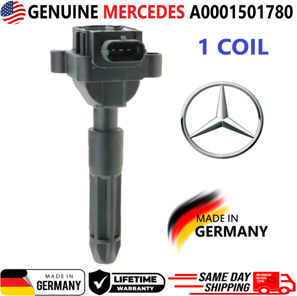GENUINE BERU x1 Ignition Coil For 2001-2004 Mercedes-Benz SLK230 C230 2.3L I4