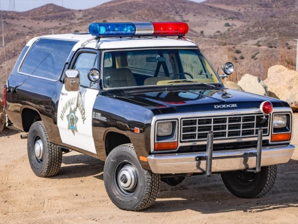 CHP 1982 Dodge Ramcharger 4×4 | POSTER 24 X 18 INCH | Vintage classic
