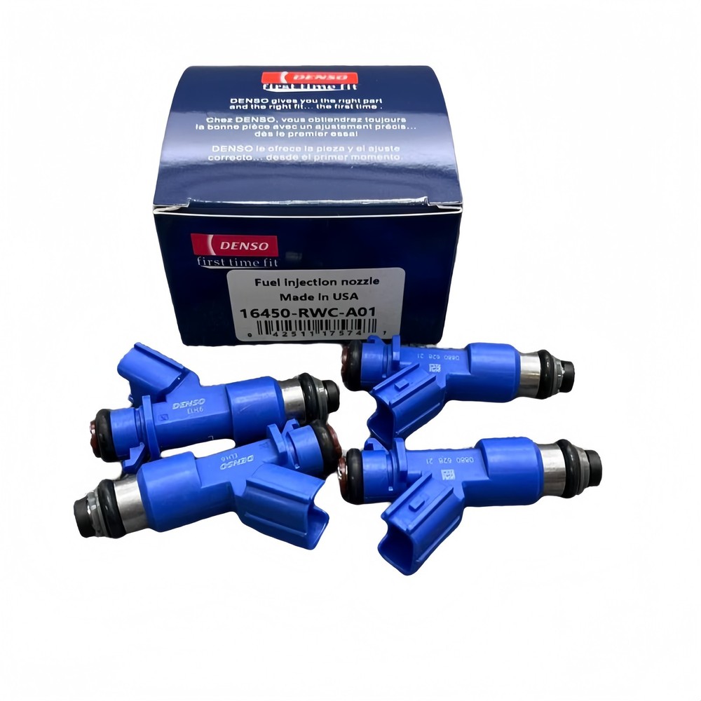 4X Fuel Injectors For Acura Integra RDX RSX Honda Civic 16450-RWC-A01 1.6 410CC