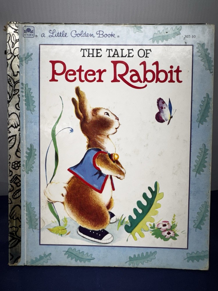 Vintage 1970 The Tale of Peter Rabbit a Little Golden Book Children's Hardcover