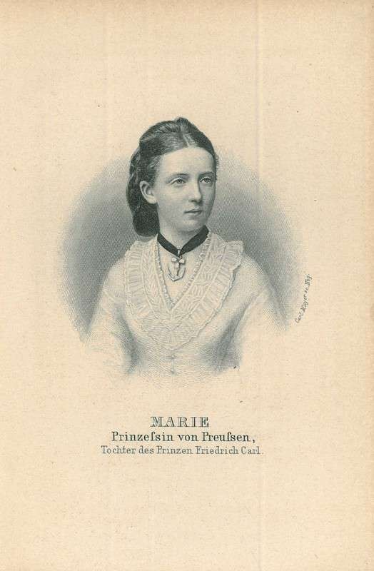 Portrait of Marie, Princess of Prussia
