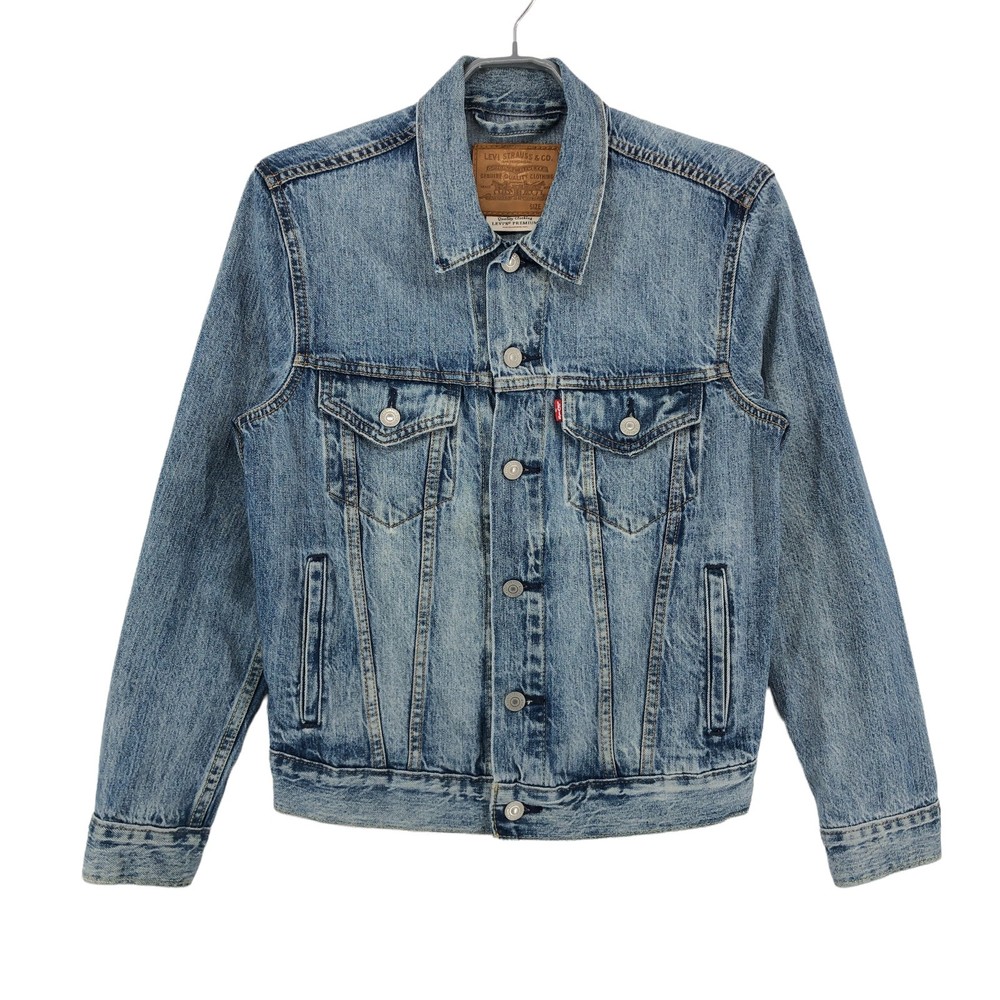 LEVI'S STRAUSS & CO Men Denim Trucker Jacket Size XS