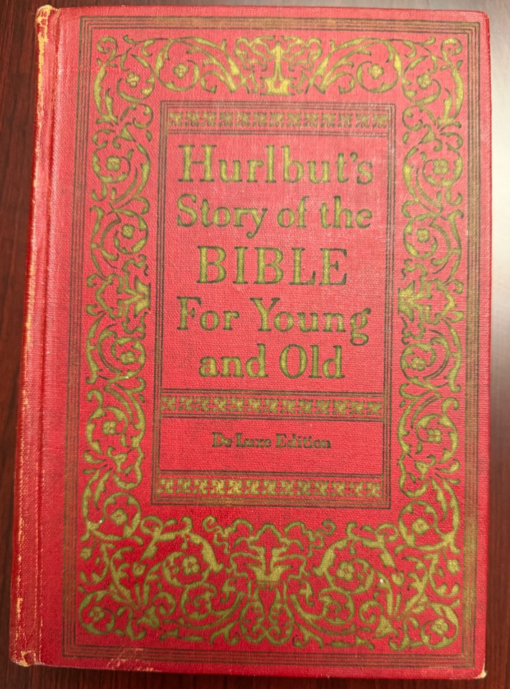 Hurlbut's Story of the Bible for Young and Old De Luxe Edition 1947 Illustration