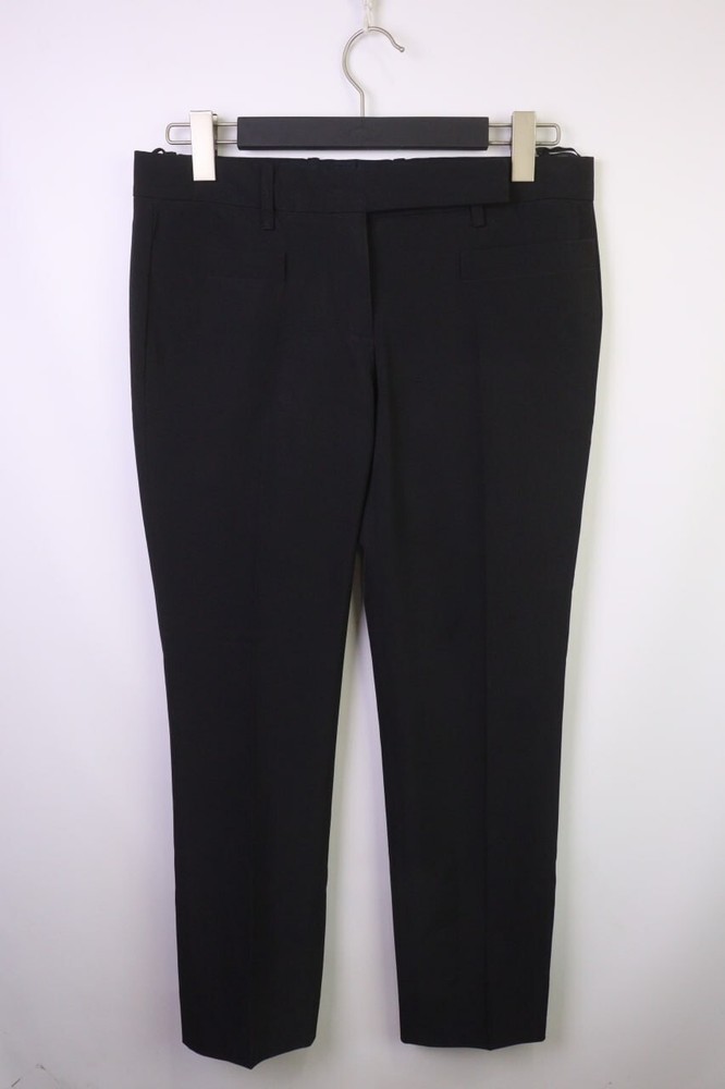 PRADA Black Regular Straight Dress Pants Trousers Size 42