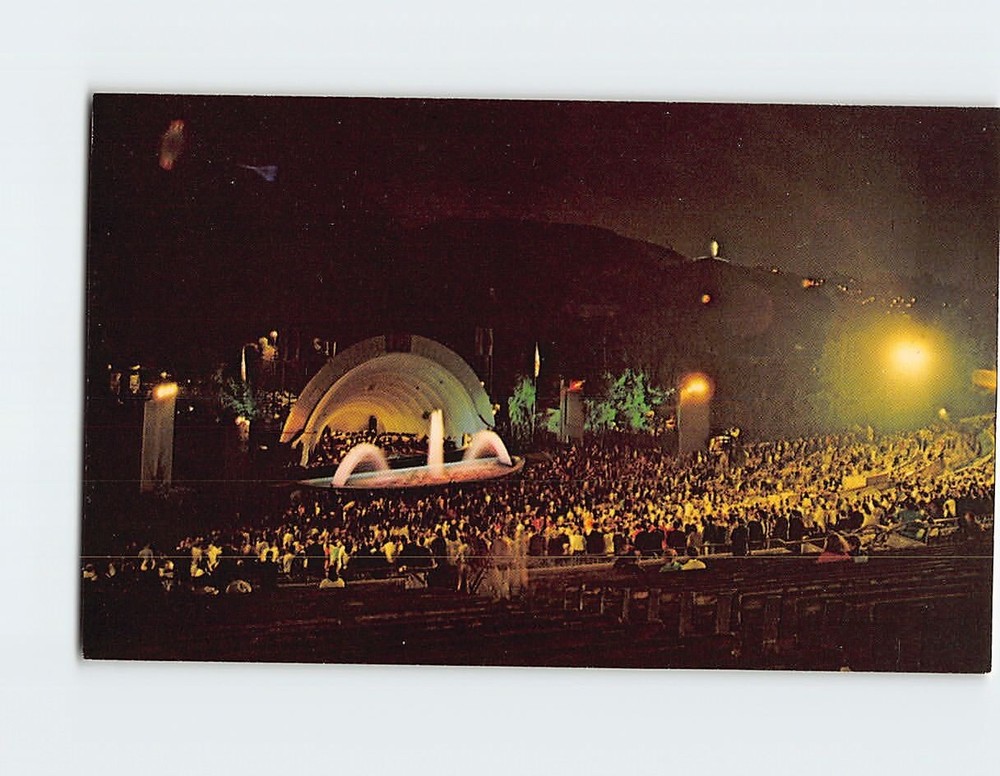 Postcard Night Concert at World Famous Hollywood Bowl California USA