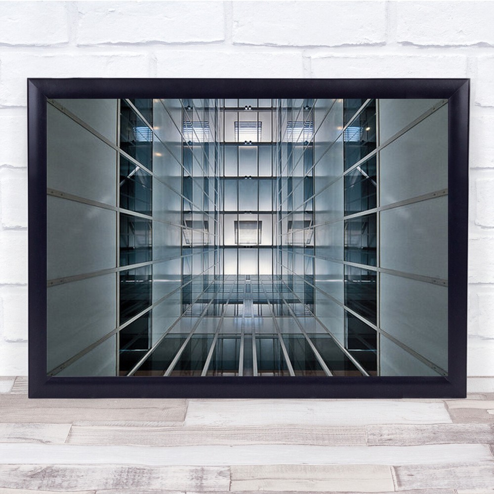 Hall Lighting Almere Architecture Perspective Modern Netherlands Wall Art Print