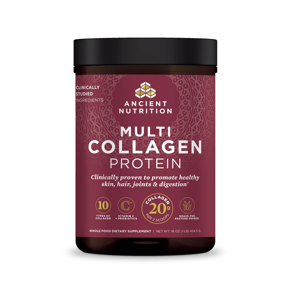 Collagen Powder Protein with Probiotics Unflavored Multi Collagen Protein wit...