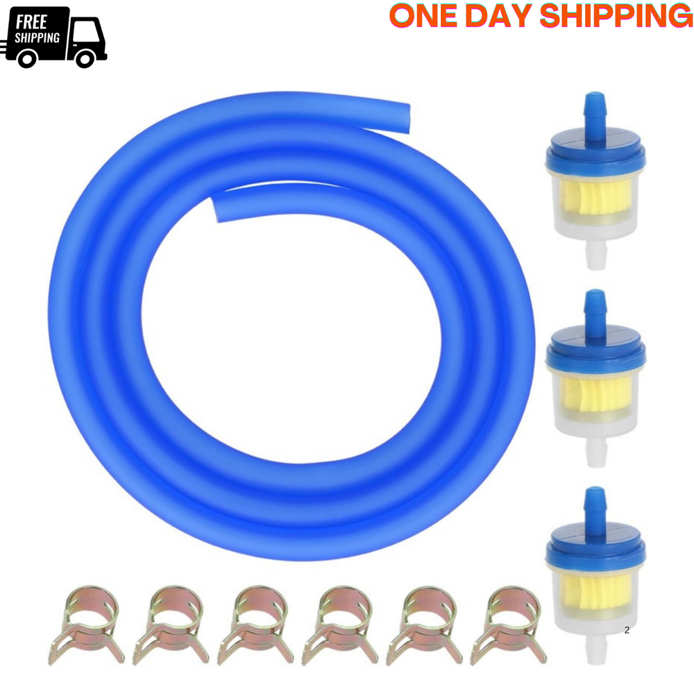 Dirt Bike Fuel Line & Filter Compatible with GY6 49cc 50cc 90cc 110cc 125cc 150c