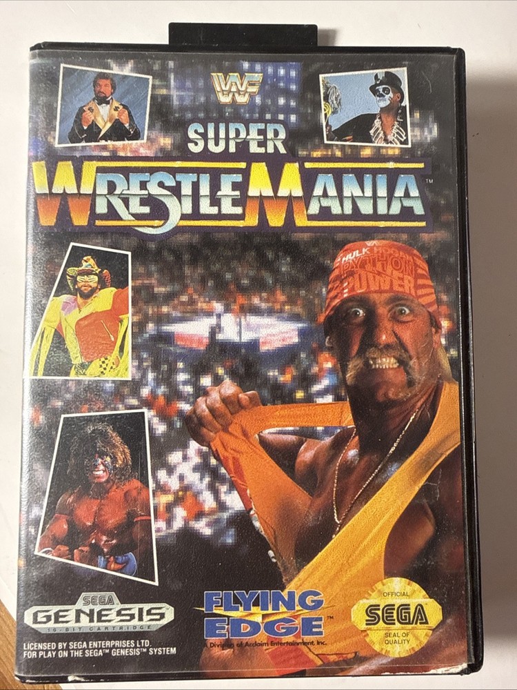 WWF Super WrestleMania (Sega Genesis, 1992) CIB