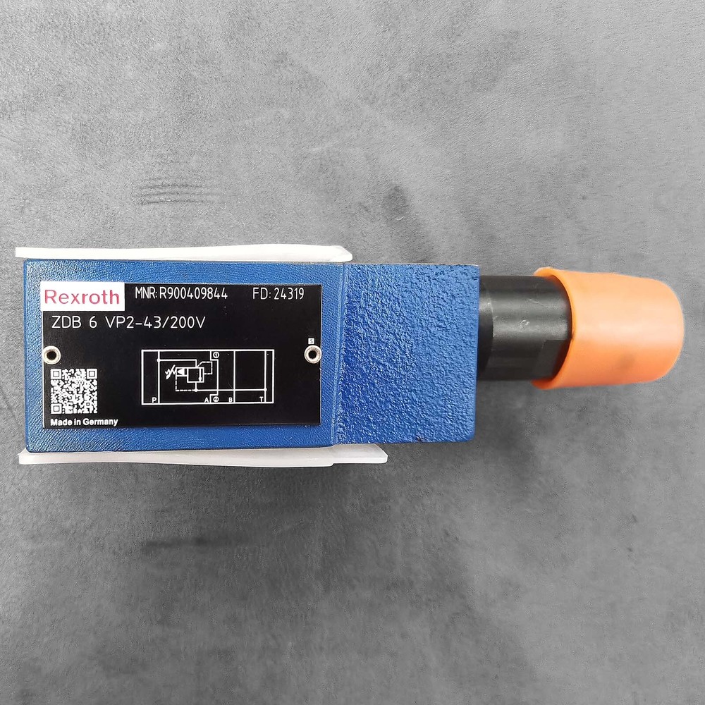 Brand New Hydraulic valve R900409844 for Rexroth ZDB6VP2-4X/200V
