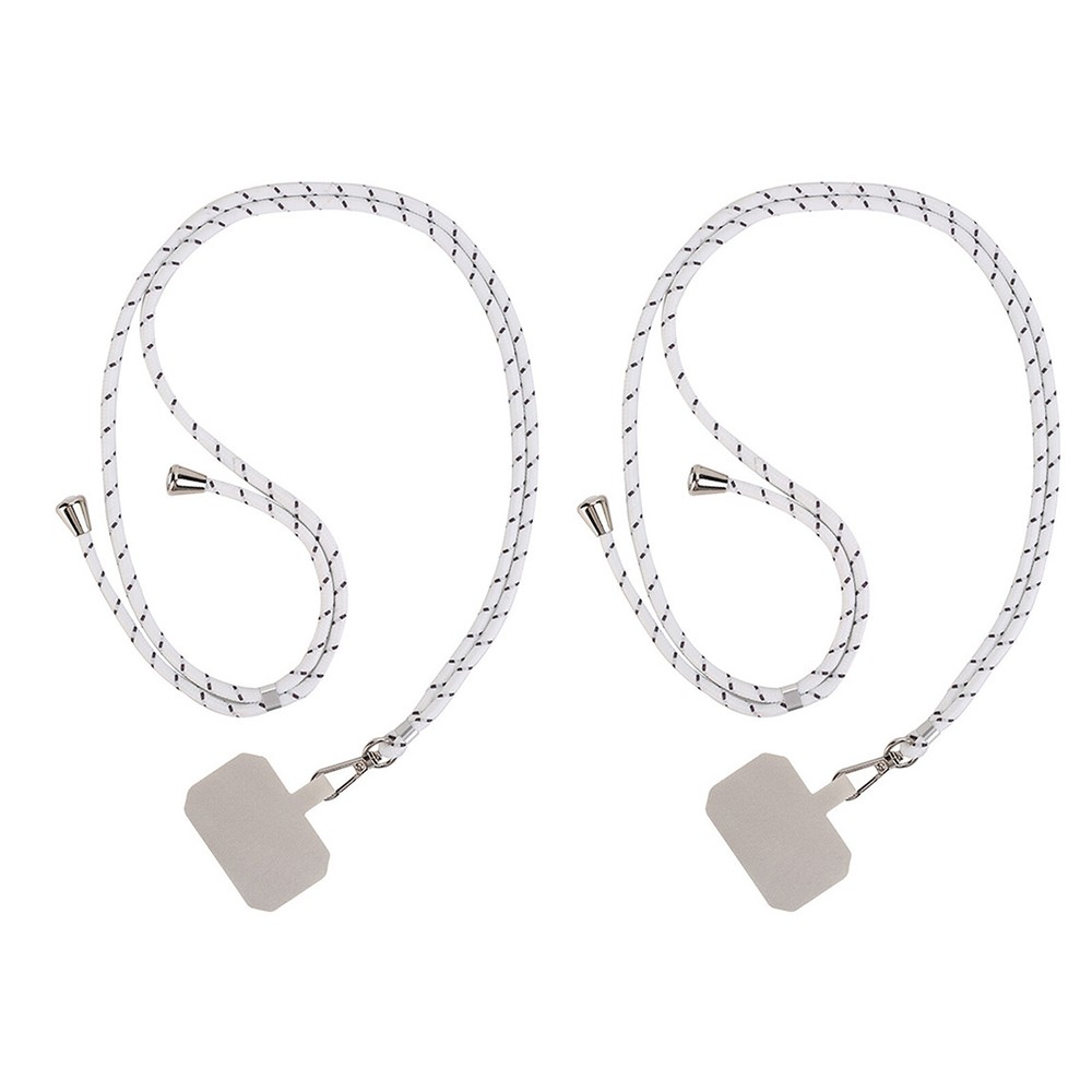 2 Pack Universal Phone Case Lanyard Cord 160CM Holder Necklace Strap Neck Cable