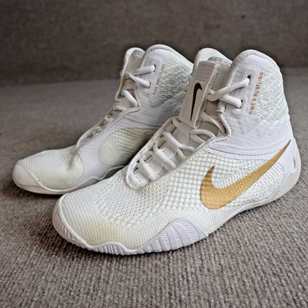 Nike Wrestling Sneakers 8 White Tawa Wrestling Flyknit