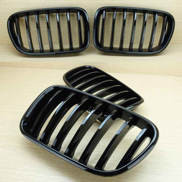 2011-2013 BMW F25 X3 Gloss Black Front Grill Hood Grille Pre-Facelift SUV