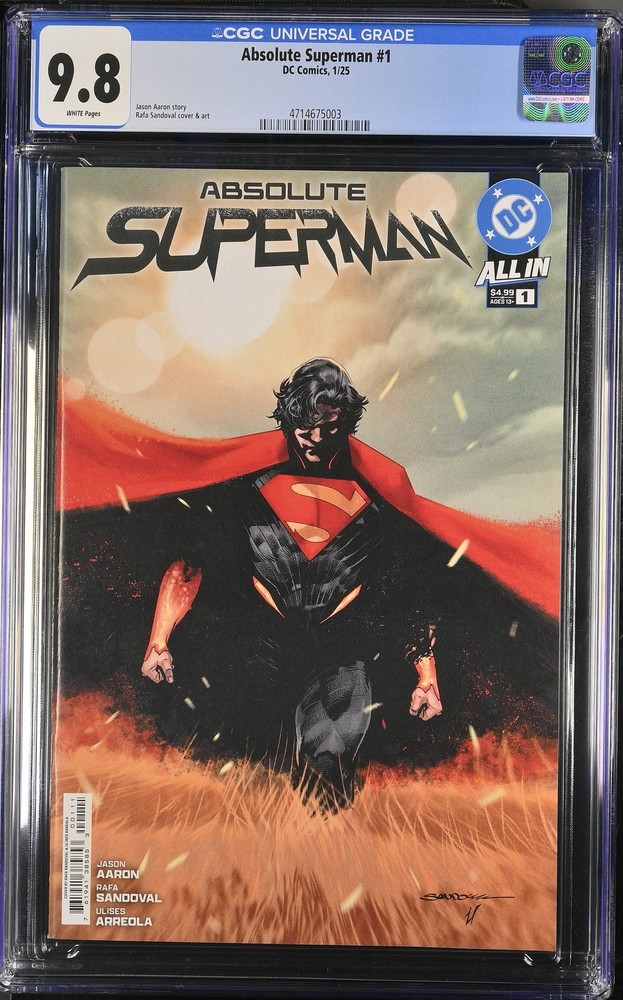 Absolute Superman 1 CGC 9.8 First Print
