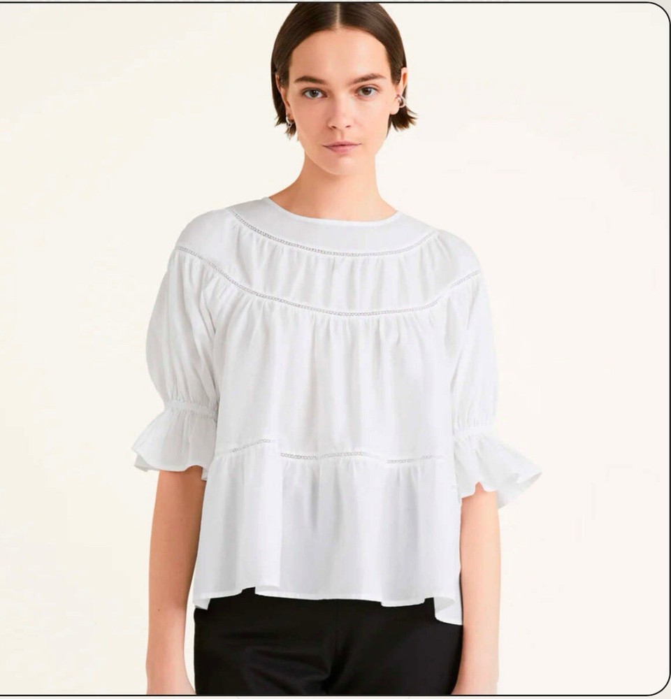 Women’s Merlette Sol Tiered Pima Cotton Top