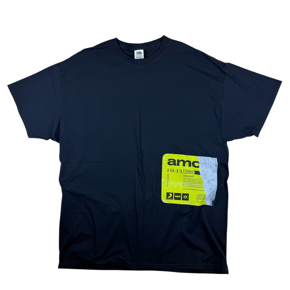 Men's Bring Me The Horizon AMO Sticker Tee T-shirt XX-Large Black 2XL