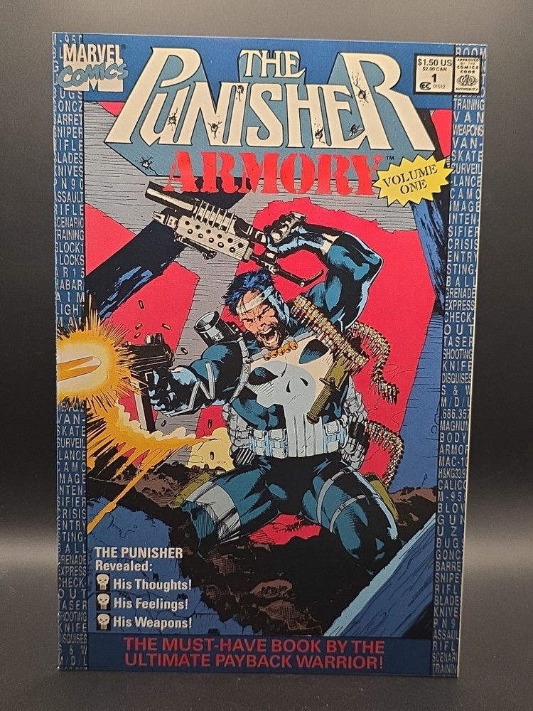 The Punisher Armory #1 (Marvel Comics July 1990)