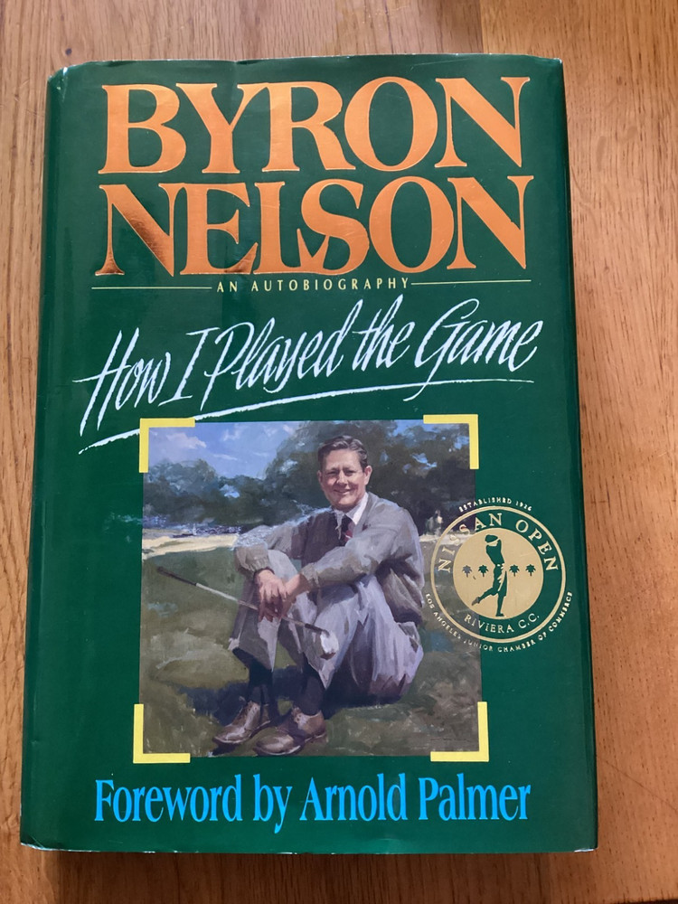 BYRON NELSON AUTOGRAPHED 