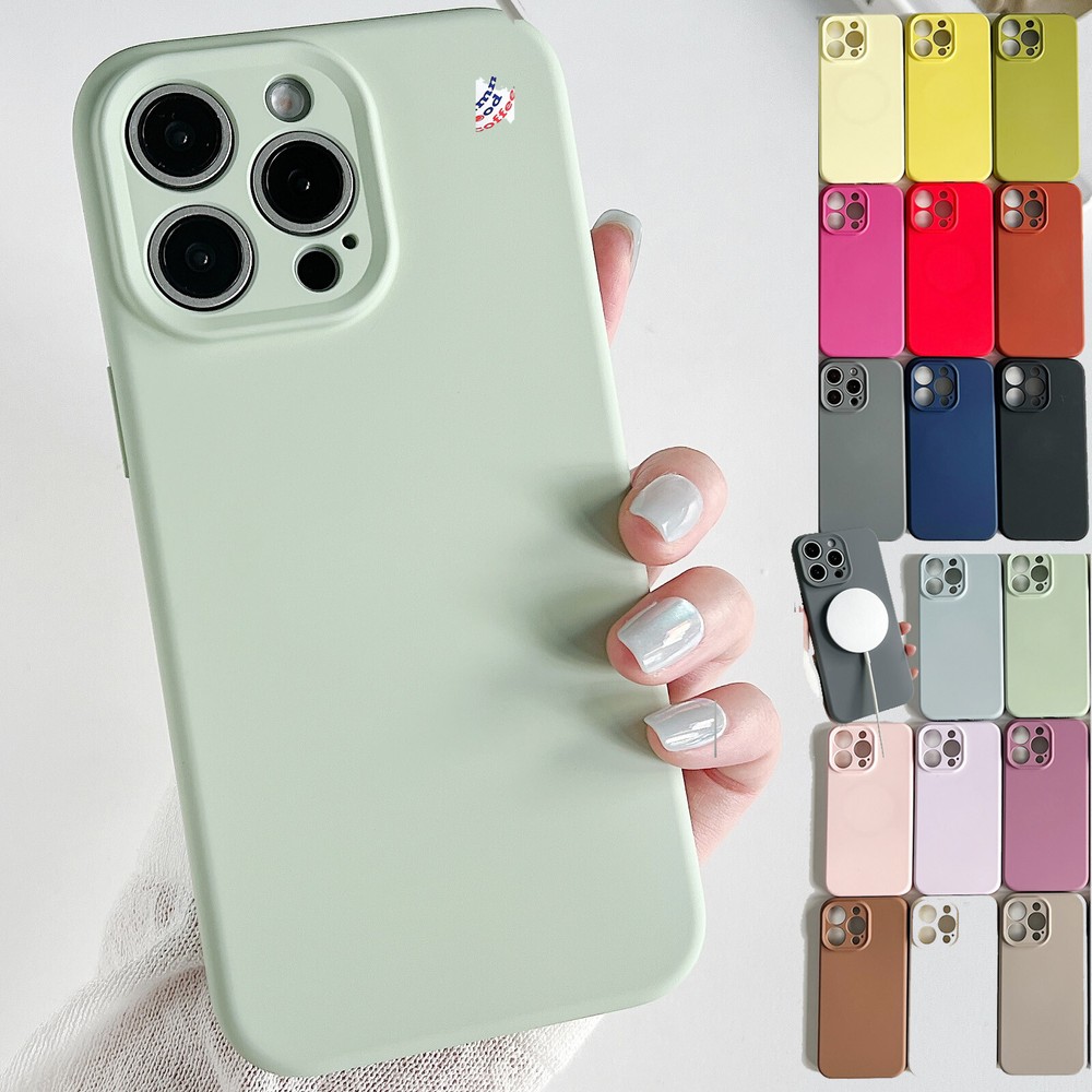 For iPhone 16 Pro Max 15 14 13 Case Mag Safe Shockproof Cover Lens All-Inclusive