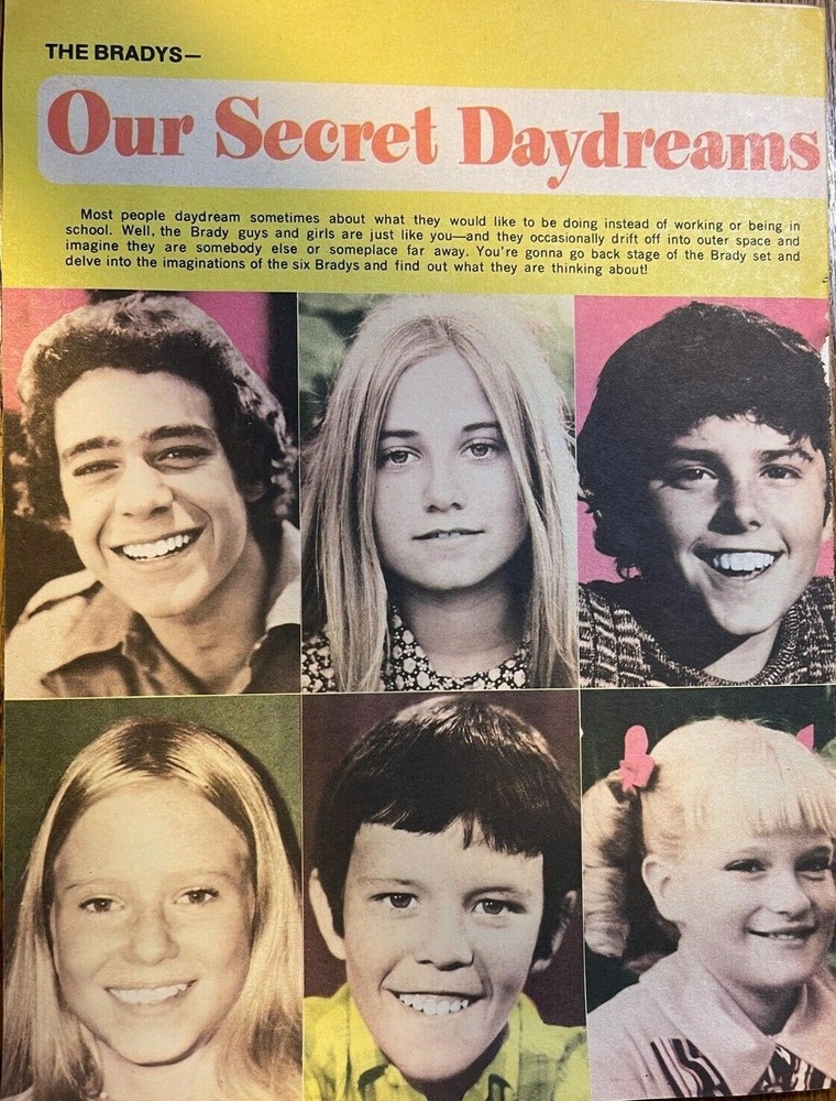 1972 The Brady Bunch Our Secret Daydreams