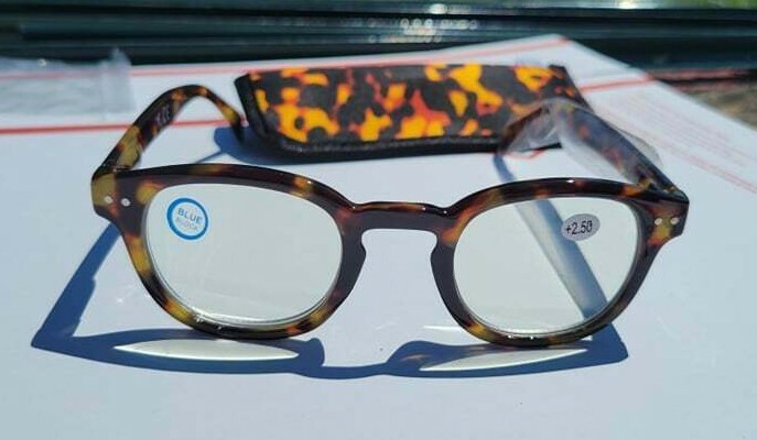 Hummingbird Malmo Blue Light Readers Strength 1.0 TORTOISE One Pair