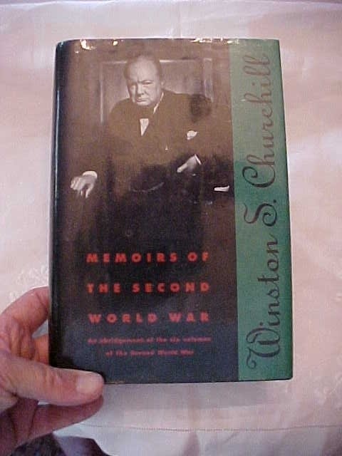 MEMOIRS OF THE SECOND WORLD WAR by Winston S. Churchill   (1990 ABRIDGEMENT