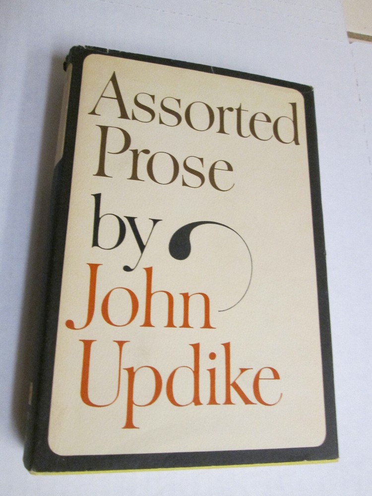 John Updike ASSORTED PROSE First Edition in jacket 1965
