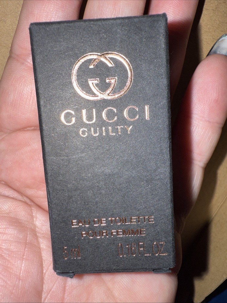 Gucci Guilty Pour Femme Eau de Toilette 0.16 Oz 5 mL Fragrance MINI Bottle NIB