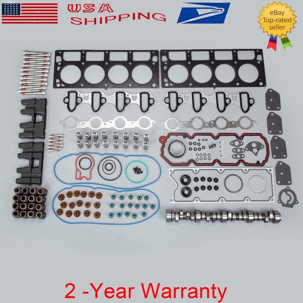Sloppy Stage 2 Cam Lifters & Head Gasket Kit for Chevy LS 4.8 5.3 5.7L Trucks