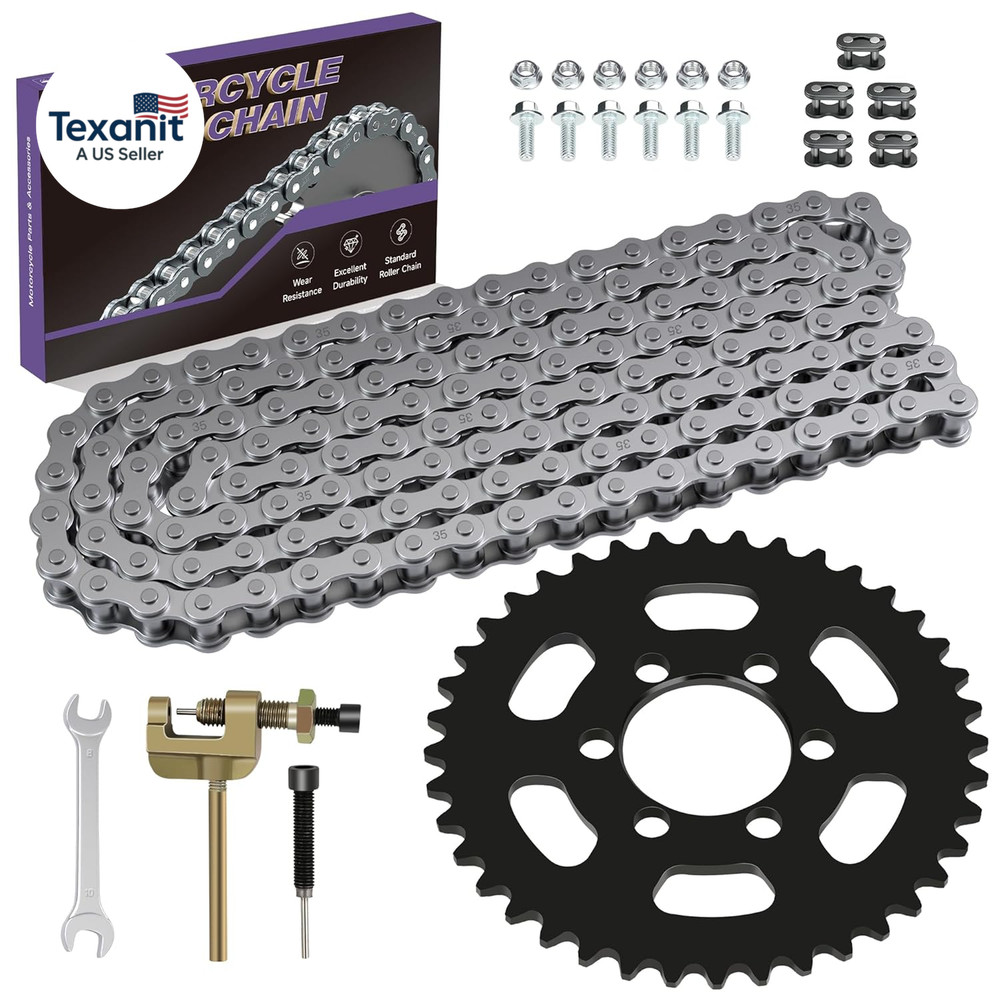 35 Chain Mini Bike Rear Sprocket 40T Compatible with Coleman CT100U CC100X Baja