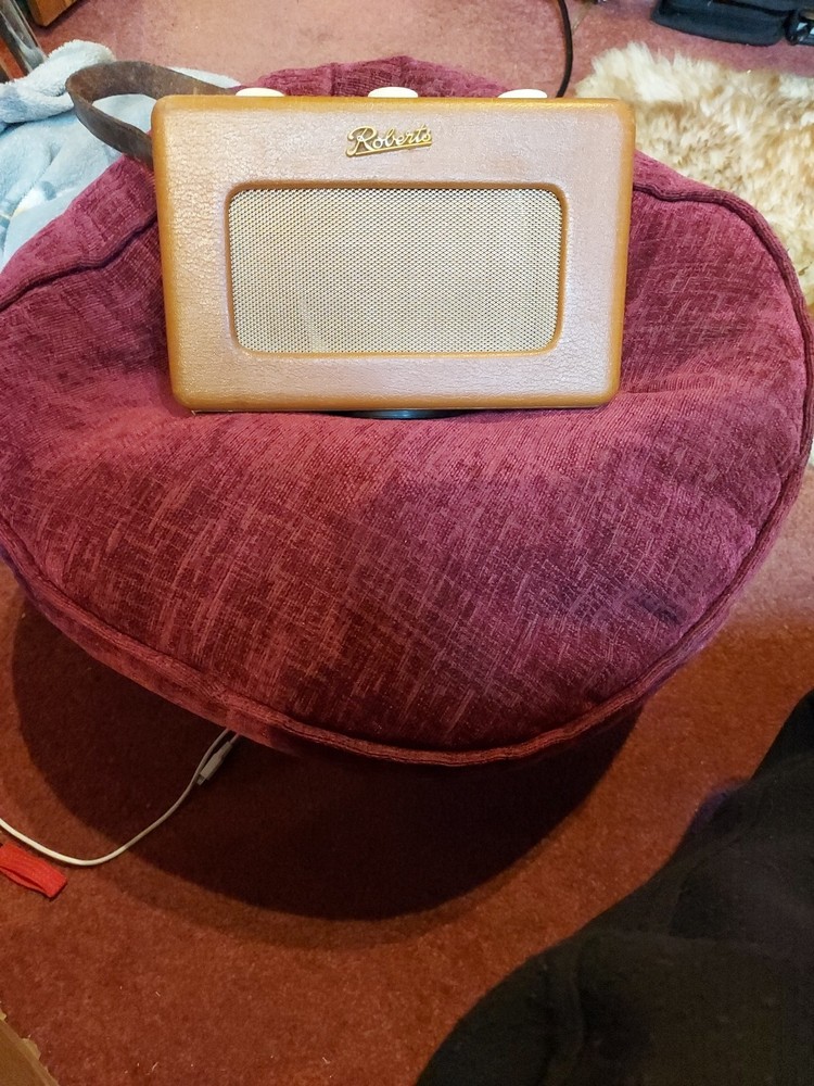 Vintage Roberts Radio Model R200 Portable Transistor Radio – Brown Leatherette